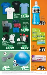 Gazetka promocyjna Kaufland - OFERTA TYGODNIA - Gazetka - ważna od 06.07 do 06.07.2022 - strona 43 - produkty: Top, Ser, Gra, Karp, T-shirt, Napój izotoniczny, Pierre Cardin, Oshee, Napój, Bokserki