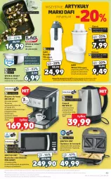 Gazetka promocyjna Kaufland - OFERTA TYGODNIA - Gazetka - ważna od 06.07 do 06.07.2022 - strona 45 - produkty: Piec, Gra, Czajnik, Forma do pieczenia, Opiekacz do kanapek, Kuchenka mikrofalowa, Wkład filtrujący, Waga, Grill, Miska, Mleko, Fa