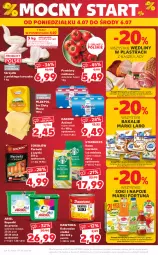 Gazetka promocyjna Kaufland - OFERTA TYGODNIA - Gazetka - ważna od 06.07 do 06.07.2022 - strona 54 - produkty: Kurczak, Dawtona, Sok, Ser, Danone, Złoty Mazur, Kawa ziarnista, Sokołów, Parówki, Parówki z szynki, Kawa, Actimel, Napoje, Fortuna, Ariel, Kapsułki do prania, Waga, Grunt, Pomidory, Kukurydza