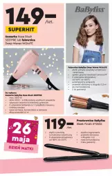 Gazetka promocyjna Biedronka - Okazje tygodnia - Gazetka - ważna od 02.06 do 02.06.2021 - strona 4 - produkty: Babyliss, Por, Przewód, Finish, Tytan, Suszarka, Fa