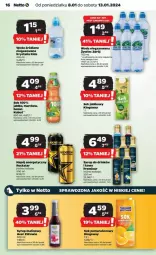Gazetka promocyjna Netto - Gazetka - ważna od 13.01 do 13.01.2024 - strona 8 - produkty: Sok, Zdrowie, LANA, Sok jabłkowy, Syrop, Kubuś, Woda