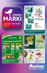 Gazetka promocyjna Auchan - Znane marki duży wybór Hipermarket - Gazetka - ważna od 10.09 do 10.09.2025 - strona 1 - produkty: Cheddar, Sok, Ser, BIC, Rama, Tera, Dada, Kabanos, Woda