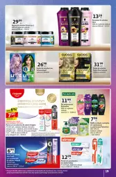 Gazetka promocyjna Auchan - Znane marki duży wybór Hipermarket - Gazetka - ważna od 10.09 do 10.09.2025 - strona 19 - produkty: Mydło w płynie, Por, Palmolive, Szczoteczka do zębów, Schwarzkopf, Maska do włosów, Szampon, Syoss, Mydło, Elmex, Colgate, Maska, Oleo, Szczoteczka, Farba do włosów, LG, Fa