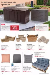 Gazetka promocyjna Makro - [Oferta specjalna] Lato w  ogrodzie - Gazetka - ważna od 31.05 do 31.05.2021 - strona 22 - produkty: Por, Koc, Poduszka dekoracyjna, Kosz, Wełna, Krzesło, Poduszka, Mango