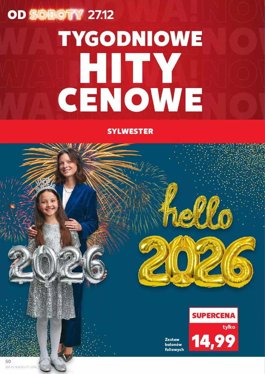 Gazetka promocyjna Kaufland - Gazetka tygodnia - ważna 27.12.2025 do 31.12.2026 - strona 50