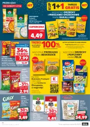 Gazetka promocyjna Kaufland - Gazetka tygodnia - Gazetka - ważna od 31.12 do 31.12.2026 - strona 36 - produkty: Pistacje, Bake Rolls, Por, Gra, Orzeszki, Beskidzki, Chrupki, Tera, Popcorn, Przysnacki, Lorenz, Felix, Waga, Orzeszki ziemne, Helio, Bakalland