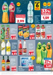 Gazetka promocyjna Kaufland - Gazetka tygodnia - Gazetka - ważna od 31.12 do 31.12.2026 - strona 39 - produkty: Sok, Tran, Fortuna, Oranżada, Schweppes, Hellena, Napój gazowany, Tymbark, Syrop, Sok pomidorowy, Woda mineralna, Owoce, Napój niegazowany, Woda, Napój, Cisowianka, Herbapol, Hortex