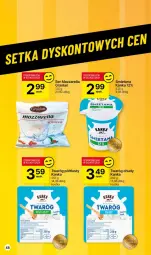 Gazetka promocyjna Delikatesy Centrum - Dyskontowe ceny w Delikatesach Centrum - Gazetka - ważna od 26.12 do 26.12.2023 - strona 48 - produkty: Mozzarella, Ser, Gra, Twaróg, Twaróg półtłusty, Twaróg chudy