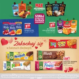 Gazetka promocyjna Stokrotka - Katalog Walentynki - Gazetka - ważna od 13.02 do 13.02.2024 - strona 13 - produkty: Lubella, Warzywa, Ser, Ryż, Mus, Bell, Baton, Danio, Owoce, Bella, Deser, Mięso, Nestlé