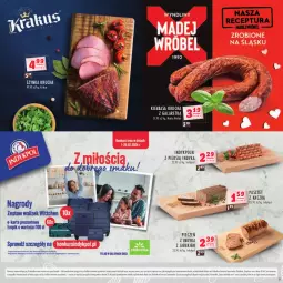 Gazetka promocyjna Stokrotka - Katalog Walentynki - Gazetka - ważna od 13.02 do 13.02.2024 - strona 25 - produkty: Piec, Krakus, Warzywa, Madej Wróbel, Pasztet, Szynka, Kiełbasa krucha, Owoce, Gala, Kiełbasa, Mięso