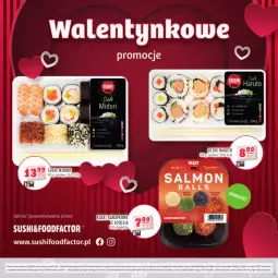 Gazetka promocyjna Stokrotka - Katalog Walentynki - Gazetka - ważna od 13.02 do 13.02.2024 - strona 31 - produkty: Warzywa, Sos, Sushi, Owoce, Mięso