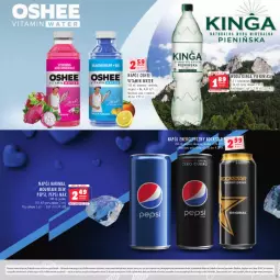 Gazetka promocyjna Stokrotka - Katalog Walentynki - Gazetka - ważna od 13.02 do 13.02.2024 - strona 35 - produkty: Warzywa, Gin, Napój energetyczny, Pepsi max, Mirinda, Pepsi, Oshee, Owoce, Woda, Napój, Mięso, Magnez