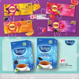 Gazetka promocyjna Stokrotka - Katalog Walentynki - Gazetka - ważna od 13.02 do 13.02.2024 - strona 8 - produkty: Warzywa, Gra, Herbata czarna, Tetley, Lipton, Owoce, Herbata, Mięso, Herbata owocowa