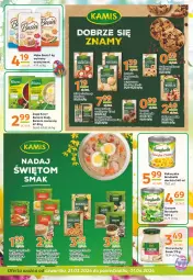 Gazetka promocyjna Gama - Gazetka Gama - Gazetka - ważna od 01.04 do 01.04.2024 - strona 6 - produkty: Piec, Kurczak, Chrzan, Ser, Mus, Cukier, Zupa, Proszek do pieczenia, Bonduelle, Mąka, Soda oczyszczona, Gałka, Basia, Cukier wanilinowy, Kamis, Groszek, Kukurydza, Knorr, Imbir