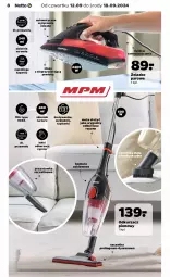 Gazetka promocyjna Netto - Od Czwartku Przemysłowa - Gazetka - ważna od 18.09 do 18.09.2024 - strona 8 - produkty: Odkurzacz, Top, Szczotka, Dywan