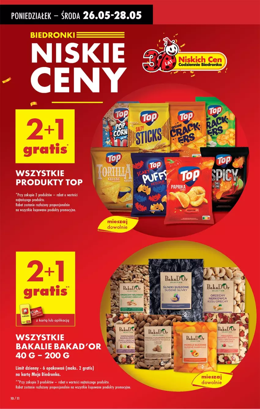 Gazetka promocyjna Biedronka - Od Poniedziałku - ważna 26.05 do 31.05.2025 - strona 10 - produkty: Gra, Por, Top
