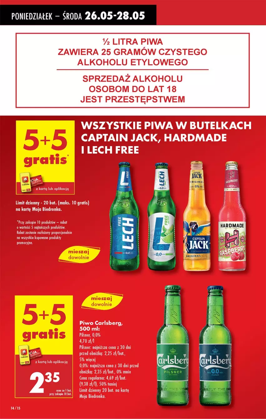 Gazetka promocyjna Biedronka - Od Poniedziałku - ważna 26.05 do 31.05.2025 - strona 14 - produkty: Fa