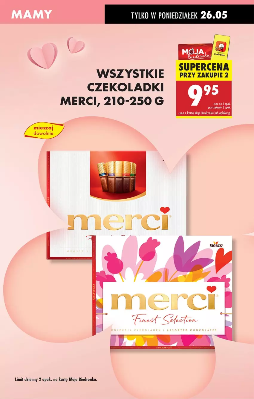 Gazetka promocyjna Biedronka - Od Poniedziałku - ważna 26.05 do 31.05.2025 - strona 3 - produkty: Merci