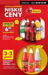 Gazetka promocyjna Biedronka - Od Poniedziałku - Gazetka - ważna od 31.05 do 31.05.2025 - strona 13 - produkty: Por, Coca-Cola, Napoje, Hellena, Fanta, Sprite, Fa