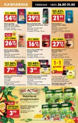 Gazetka promocyjna Biedronka - Od Poniedziałku - Gazetka - ważna od 31.05 do 31.05.2025 - strona 45 - produkty: Torebka, Earl Grey, Kawa rozpuszczalna, Por, Gin, Gra, Kawa ziarnista, Ananas, Kawa mielona, Kawa, Owoce, Herbata, LG