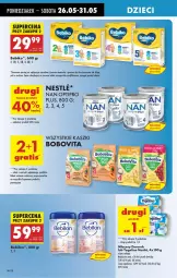 Gazetka promocyjna Biedronka - Od Poniedziałku - Gazetka - ważna od 31.05 do 31.05.2025 - strona 60 - produkty: Ser, Por, BoboVita, O nas, NAN Optipro, Serek, Bebiko, Deser, Karmi, Mleko, BEBILON