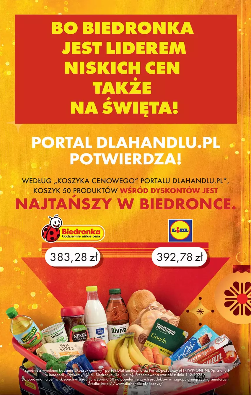 Gazetka promocyjna Biedronka - Od czwartku - ważna 21.12 do 27.12.2023 - strona 82 - produkty: Kosz, Por, Portal