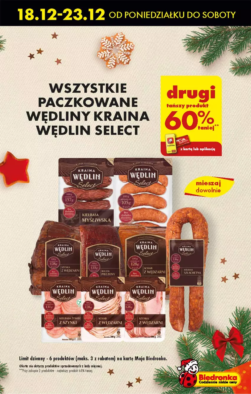 Gazetka promocyjna Biedronka - Od czwartku - ważna 21.12 do 27.12.2023 - strona 9 - produkty: Kiełbasa, Piec, Szynka