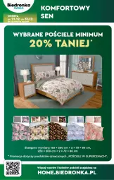 Gazetka promocyjna Biedronka - Od czwartku - Gazetka - ważna od 27.12 do 27.12.2023 - strona 70 - produkty: Pościel, Fa
