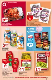 Gazetka promocyjna Auchan - Festiwal Cen Supermarkety - Gazetka - ważna od 30.06 do 30.06.2021 - strona 3 - produkty: Ketchup, Dawtona, Ser, Gry, Ogórki konserwowe, Pekpol, Kotlin, Rolnik, Kaszanka, Kasza, Groszek