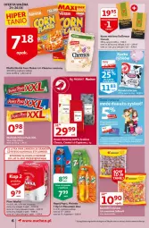 Gazetka promocyjna Auchan - Festiwal Cen Supermarkety - Gazetka - ważna od 30.06 do 30.06.2021 - strona 6 - produkty: Piwo, Krówki mleczne, Cheerios, Corn flakes, BIC, Kawa ziarnista, Dallmayr, Mirinda, Kawa mielona, Kawa, Tran, Warka, Pepsi, Napój, Fa