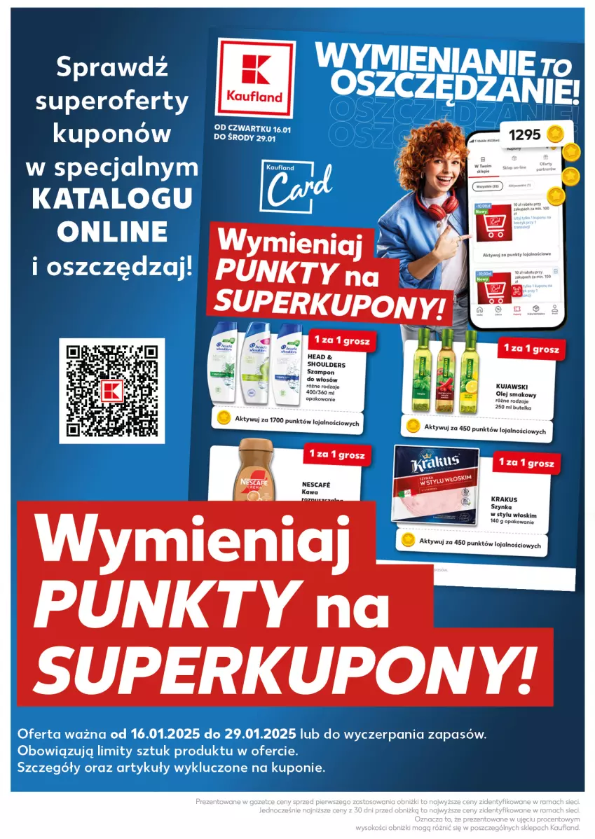 Gazetka promocyjna Kaufland - Mocny Start - ważna 27.01 do 29.01.2025 - strona 4 - produkty: Krakus, Kujawski, Olej, Olej smakowy