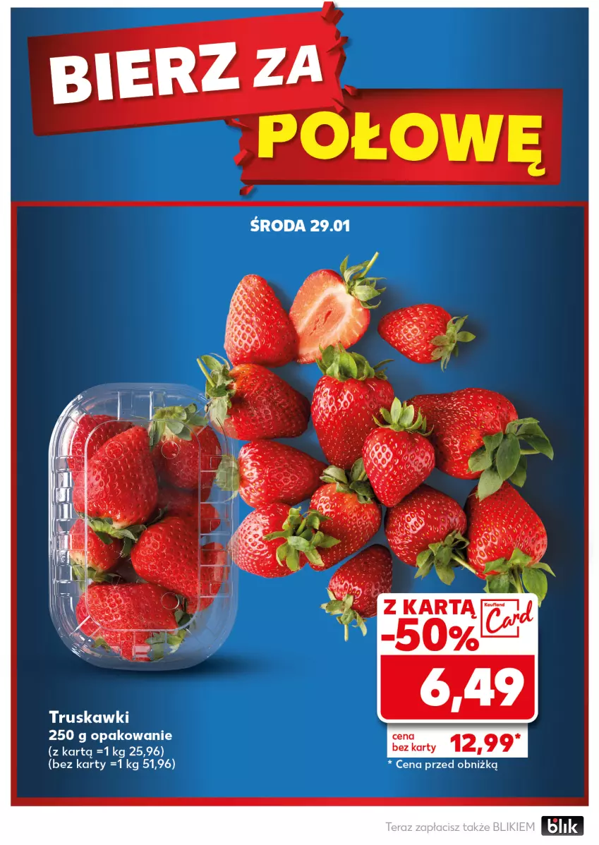 Gazetka promocyjna Kaufland - Mocny Start - ważna 27.01 do 29.01.2025 - strona 8 - produkty: Truskawki