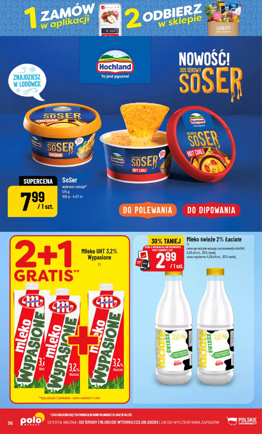 Gazetka promocyjna PoloMarket - Gazetka POLOmarket - ważna 16.09 do 22.09.2026 - strona 36 - produkty: Mleko