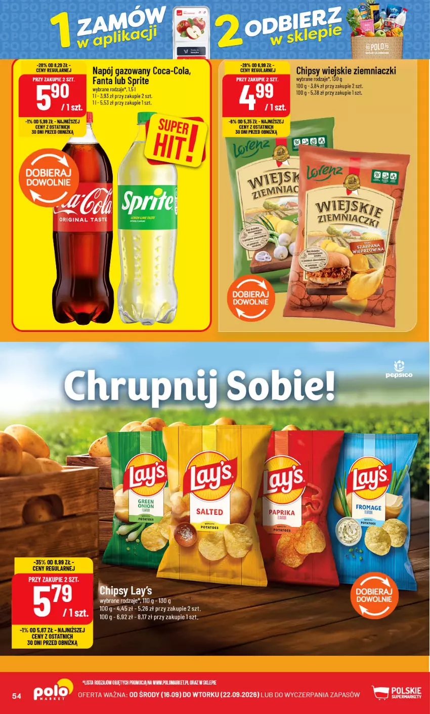 Gazetka promocyjna PoloMarket - Gazetka POLOmarket - ważna 16.09 do 22.09.2026 - strona 54 - produkty: Chipsy