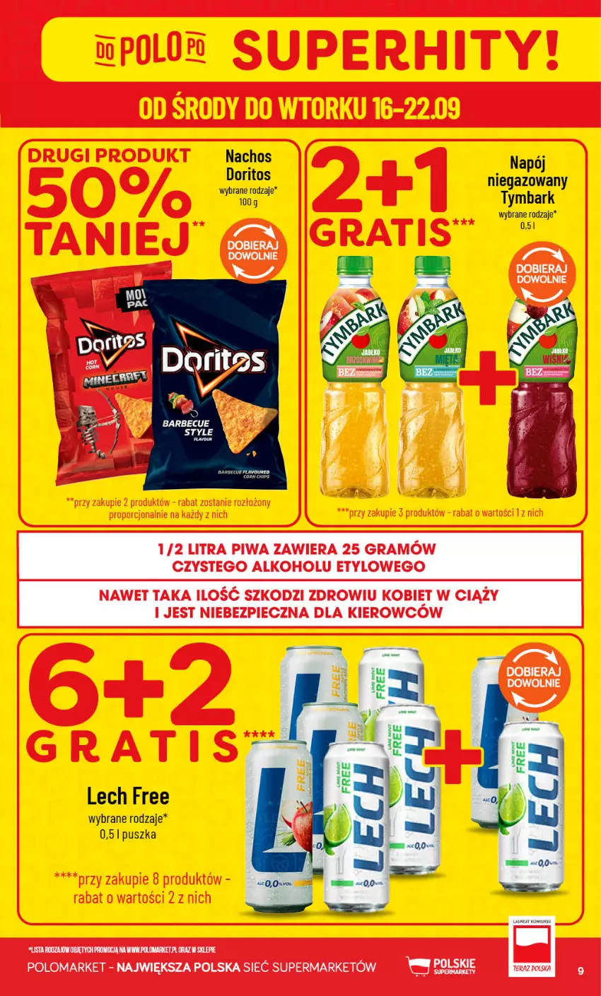 Gazetka promocyjna PoloMarket - Gazetka POLOmarket - ważna 16.09 do 22.09.2026 - strona 9 - produkty: Napój, Tymbark