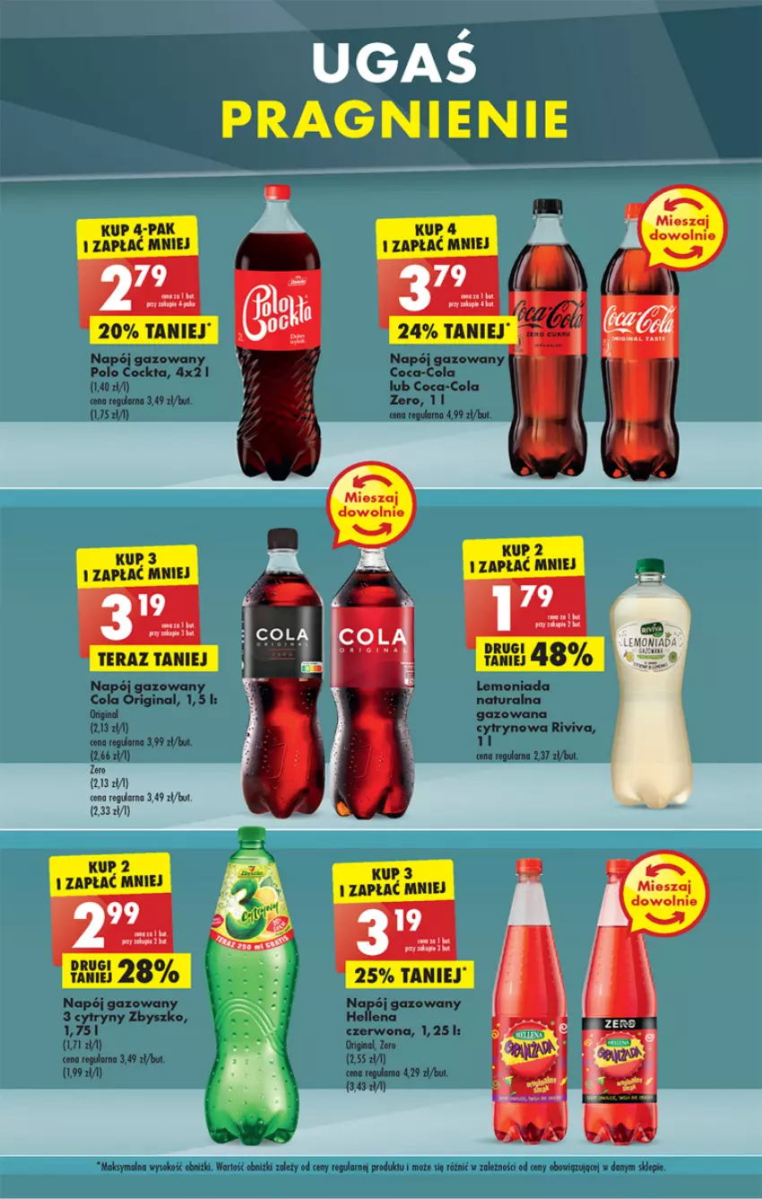 Gazetka promocyjna Biedronka - W tym tygodniu - ważna 22.08 do 28.08.2022 - strona 31 - produkty: Coca-Cola, Cytryny, Gin, Hellena, Lemoniada, Napój, Napój gazowany, Sok