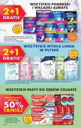 Gazetka promocyjna Biedronka - W tym tygodniu - Gazetka - ważna od 28.08 do 28.08.2022 - strona 38 - produkty: Ser, Por, Gra, Ba!, Always, Podpaski, Colgate, Wkładki, Mleko, LG