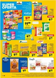 Gazetka promocyjna Carrefour - Gazetka - ważna od 06.07 do 06.07.2024 - strona 8 - produkty: Cukier, Chipsy, Popcorn, Lorenz, Aksam, Cukierki, Mamba, Fa