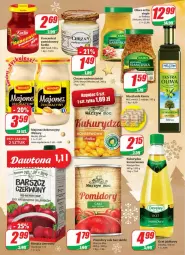 Gazetka promocyjna Dino - Gazetka - Gazetka - ważna od 21.12 do 21.12.2021 - strona 11 - produkty: Chrzan, Majonez, Koncentrat pomidorowy, Dawtona, Ser, Mus, Gin, HELCOM, Kukurydza konserwowa, Winiary, Kotlin, Kamis, Ocet, Pomidory, Kukurydza, Musztarda