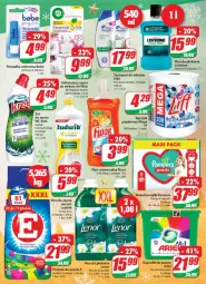 Gazetka promocyjna Dino - Gazetka - Gazetka - ważna od 21.12 do 21.12.2021 - strona 27 - produkty: Ludwik, Pampers, Papier, Air Wick, Majtki, Proszek do prania, Kret, Płyn do płukania, Ręcznik, Szampon, Płyn do mycia, Pieluchomajtki, Ariel, Kapsułki do prania, Lenor