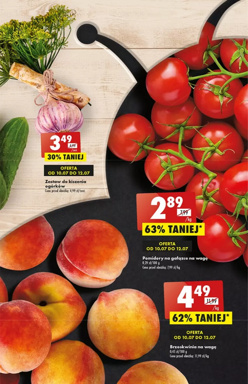 Gazetka promocyjna Biedronka - od Poniedziałku - ważna 10.07 do 15.07.2023 - strona 21 - produkty: Pomidory