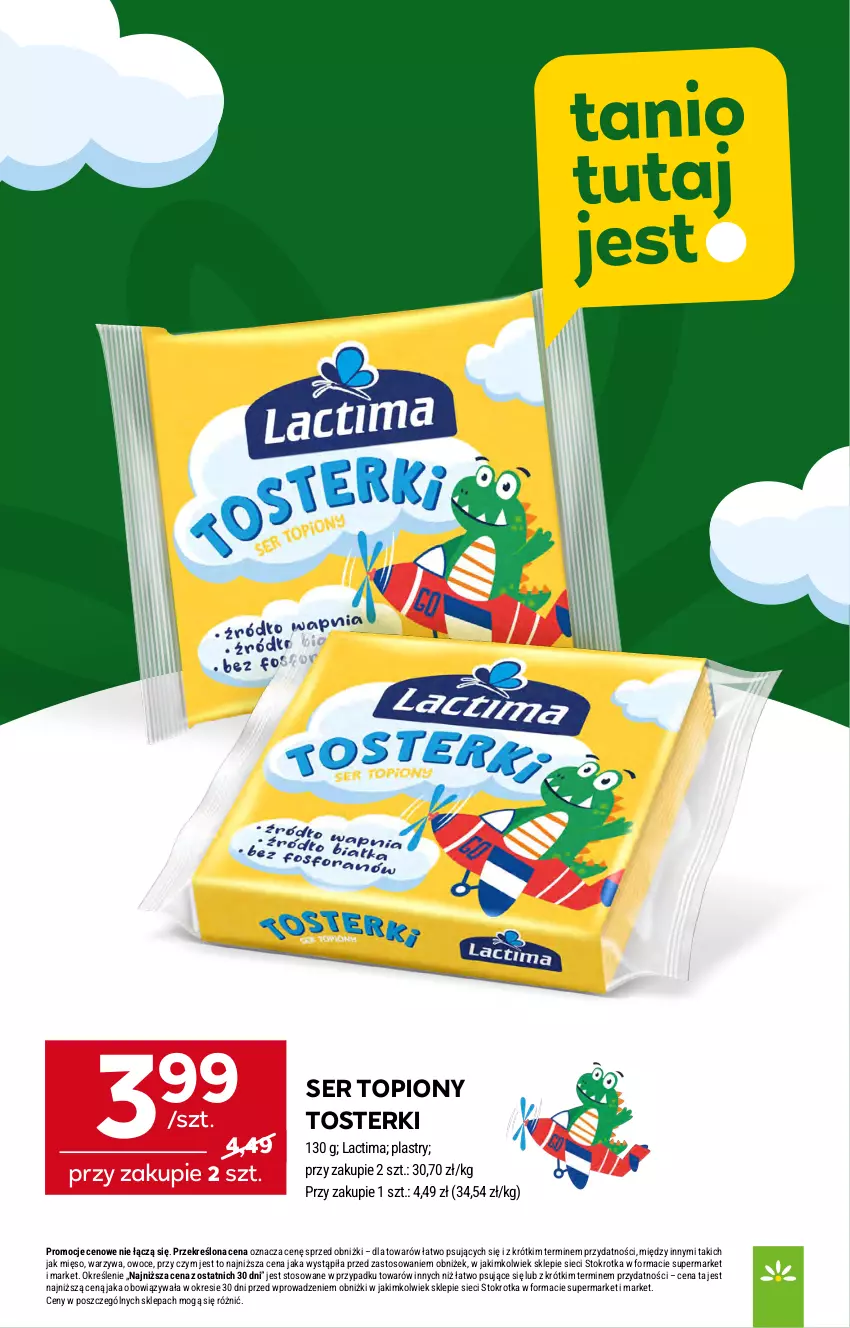Gazetka promocyjna Stokrotka - Supermarket - ważna 17.06 do 25.06.2025 - strona 17 - produkty: Mięso, Owoce, Ser, Ser topiony, Top, Toster, Warzywa