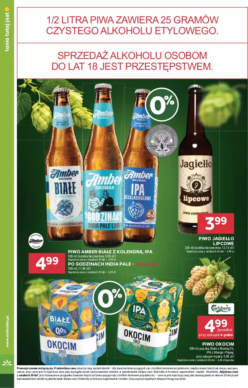 Gazetka promocyjna Stokrotka - Supermarket - ważna 17.06 do 25.06.2025 - strona 26 - produkty: Gra, Koc, Mango, Mięso, Okocim, Owoce, Piwa, Piwo, Warzywa