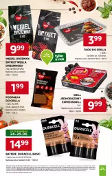Gazetka promocyjna Stokrotka - Supermarket - Gazetka - ważna od 25.06 do 25.06.2025 - strona 11 - produkty: Duracell, Warzywa, Top, Węgiel drzewny, Owoce, Grill, Mięso
