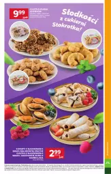 Gazetka promocyjna Stokrotka - Supermarket - Gazetka - ważna od 25.06 do 25.06.2025 - strona 13 - produkty: Ciastka, Warzywa, Sezam, Rogal, Mola, Rurki, Owoce, Mięso