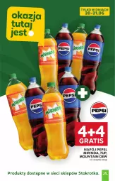 Gazetka promocyjna Stokrotka - Supermarket - Gazetka - ważna od 25.06 do 25.06.2025 - strona 33 - produkty: Gra, 7up, Mirinda, Pepsi, Napój