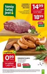 Gazetka promocyjna Stokrotka - Supermarket - Gazetka - ważna od 25.06 do 25.06.2025 - strona 8 - produkty: Warzywa, Karkówka wieprzowa, Owoce, Kiełbasa, Mięso, Kiełbasa śląska