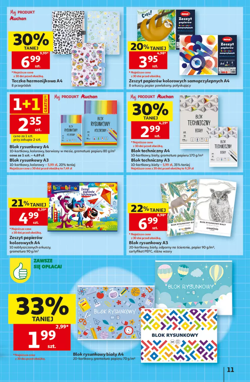 Gazetka promocyjna Auchan - 30 Lat Hipermarket - ważna 20.08 do 26.08.2026 - strona 11 - produkty: Gra, Mop, Papier, Por, Rama