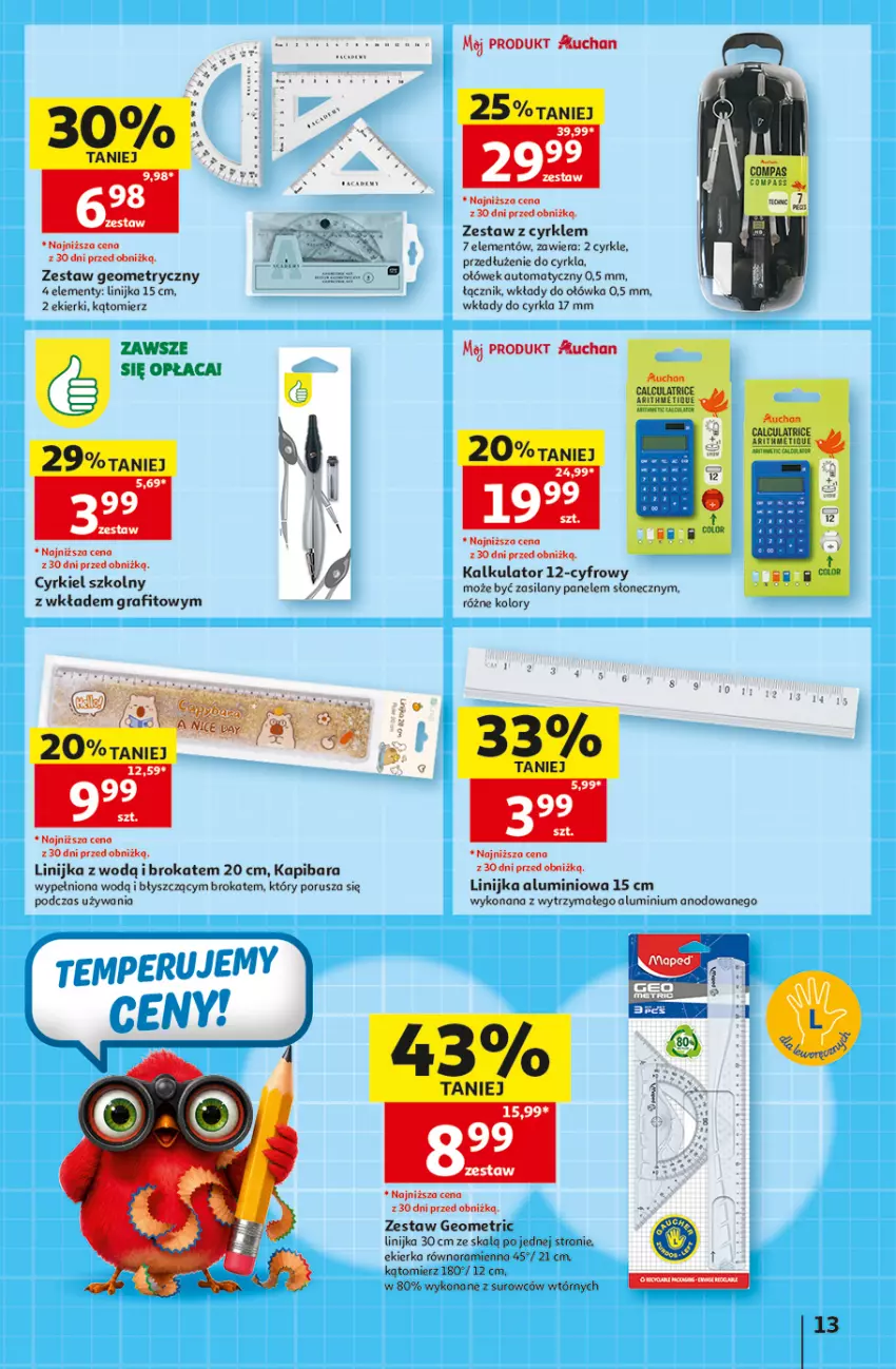 Gazetka promocyjna Auchan - 30 Lat Hipermarket - ważna 20.08 do 26.08.2026 - strona 13 - produkty: Gra, Por, Silan, Tran