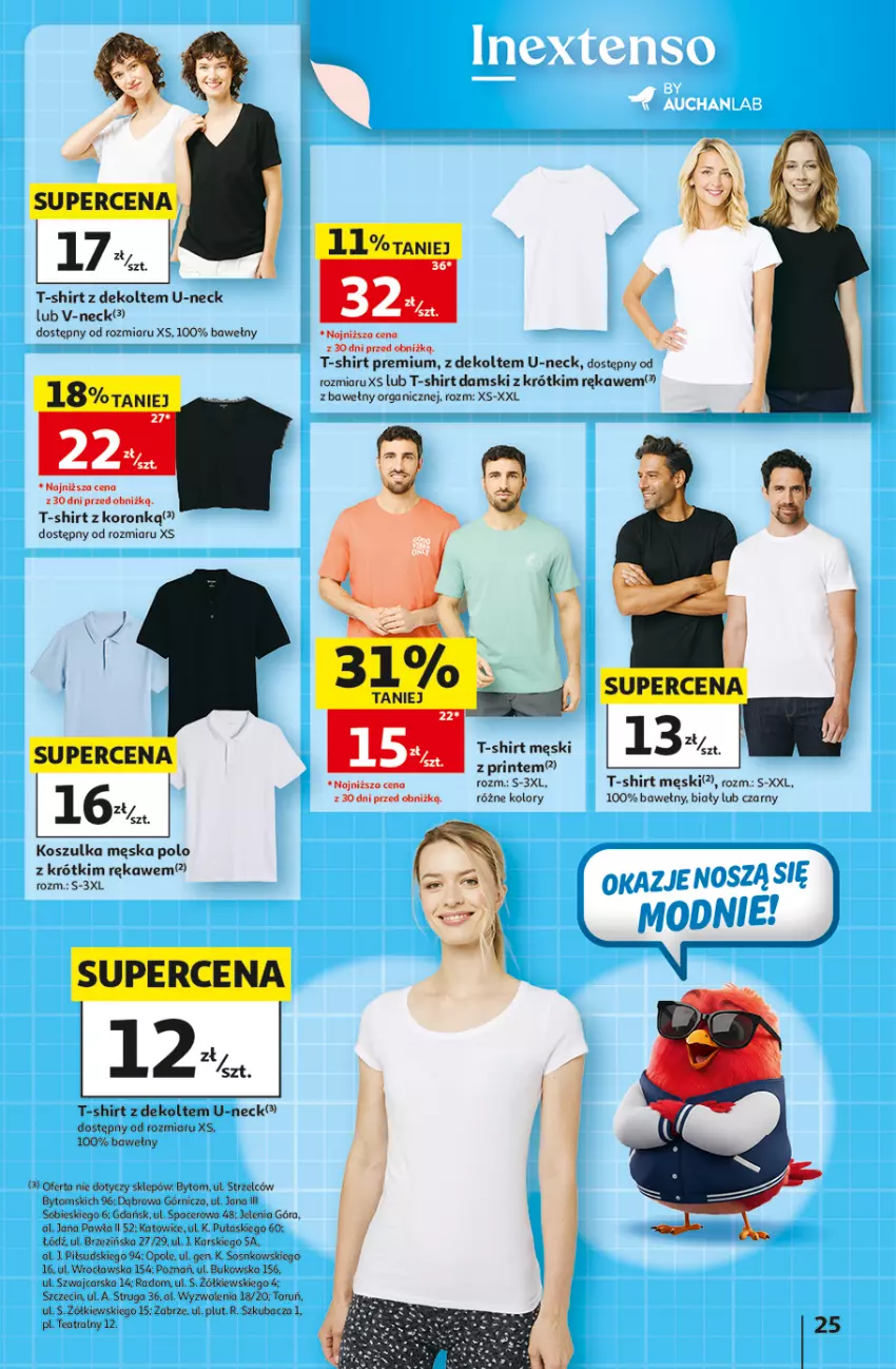 Gazetka promocyjna Auchan - 30 Lat Hipermarket - ważna 20.08 do 26.08.2026 - strona 25 - produkty: Acer, Cars, Kosz, Koszulka, Sos, T-shirt